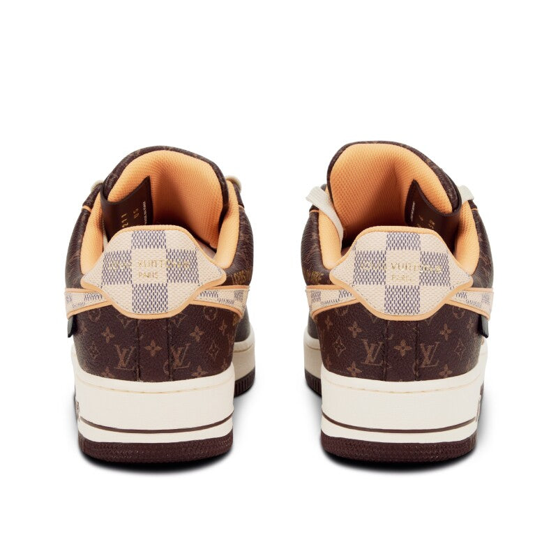 Louis Vuitton x Nike Air Force 1 - Monogram Brown Damier Azur