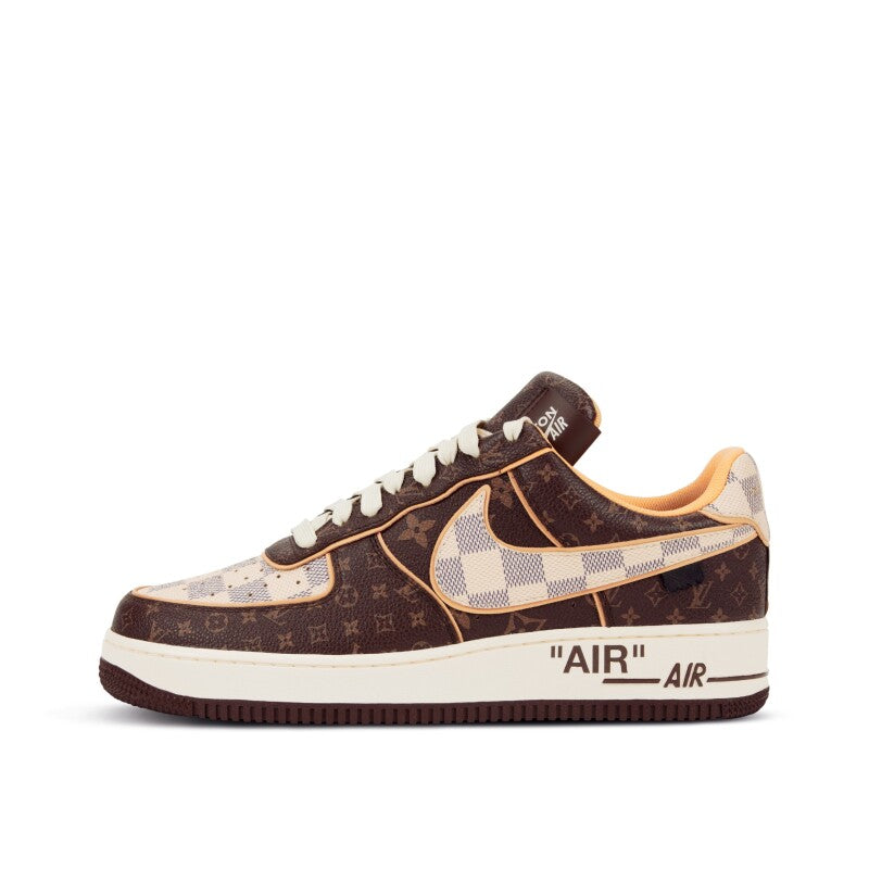 Louis Vuitton x Nike Air Force 1 - Monogram Brown Damier Azur