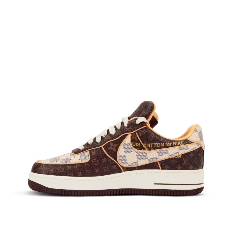 Louis Vuitton x Nike Air Force 1 - Monogram Brown Damier Azur