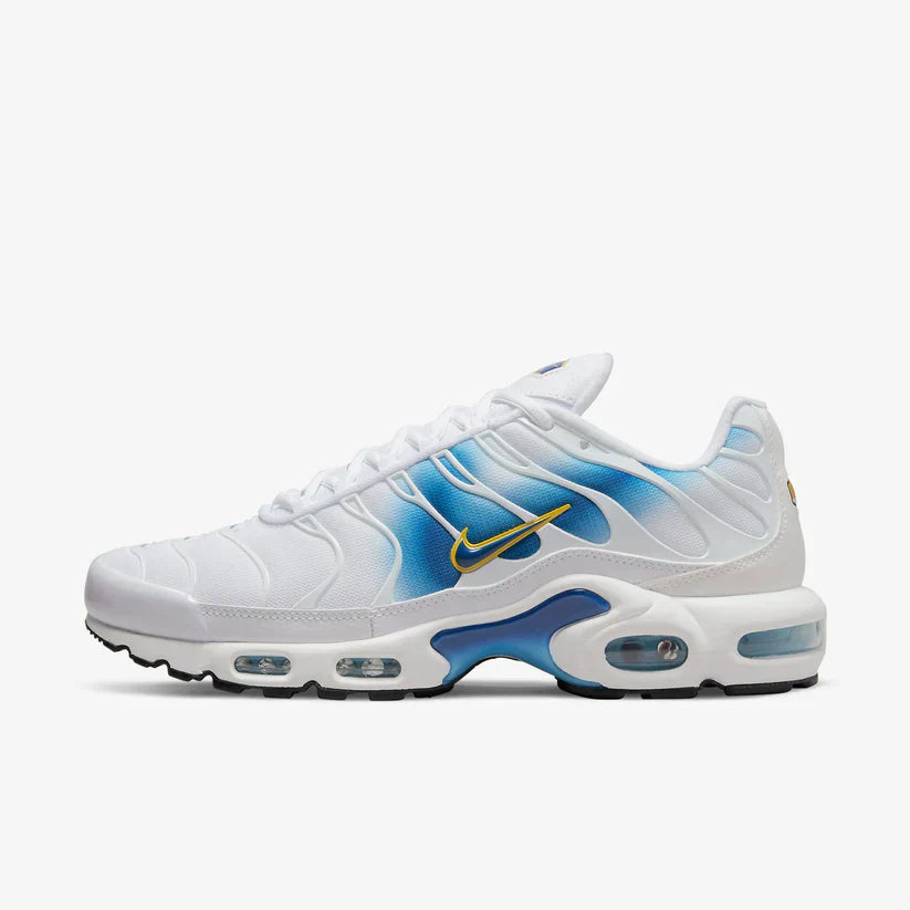Nike Air Max Plus TN - Spray Paint Swoosh White/Blue