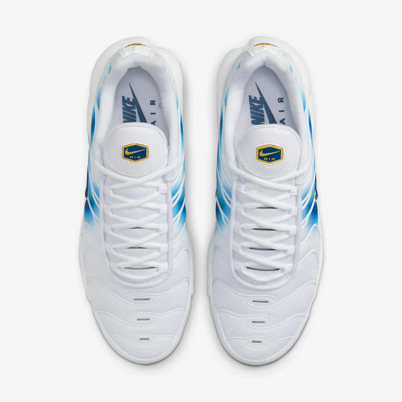 Nike Air Max Plus TN - Spray Paint Swoosh White/Blue